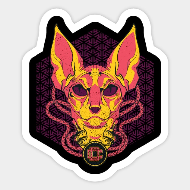 Sphynx Cat Sticker by Design Corner Ph